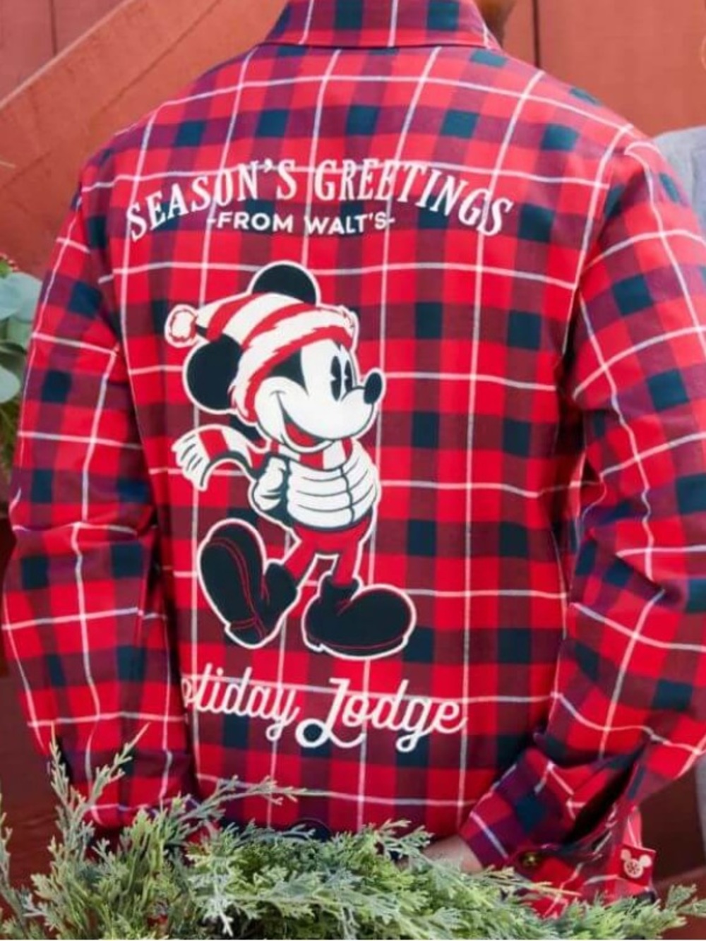 Disney Gray Holiday Cardigan with Mickey Mouse Size Small